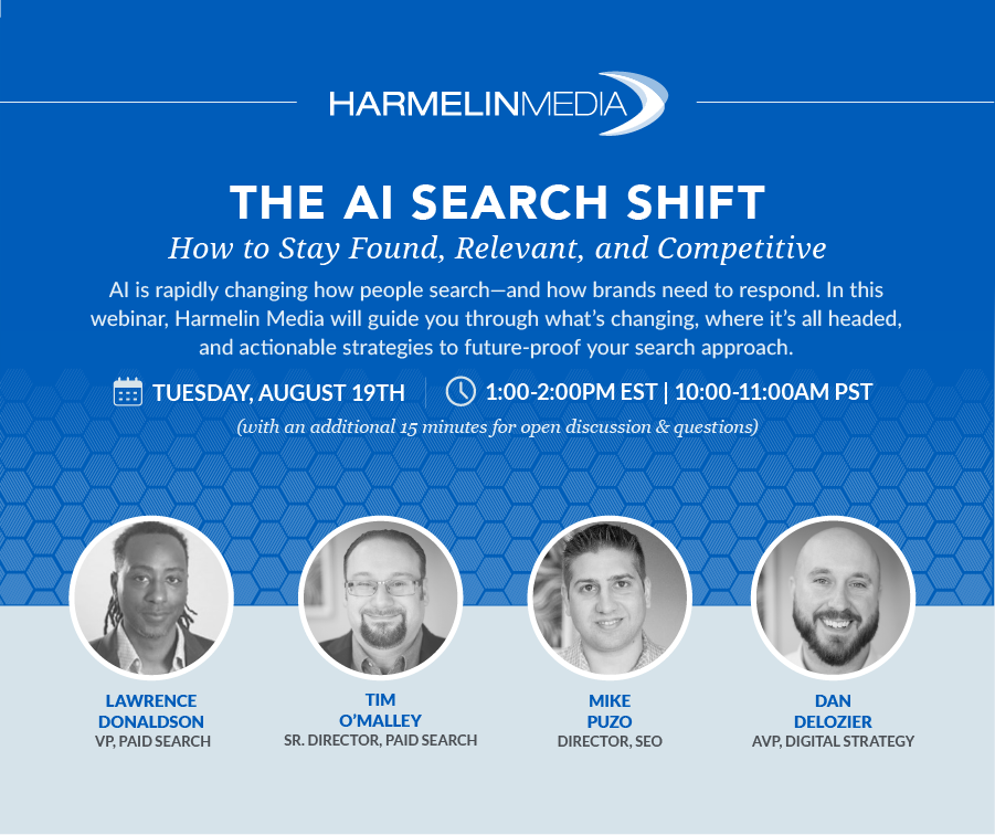 The AI Search Shift Webinar | Harmelin Media